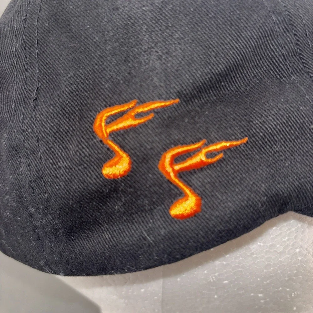 Harley-Davidson Boswell's Music City Cap Nashville Skyline Guitar Flaming Notes